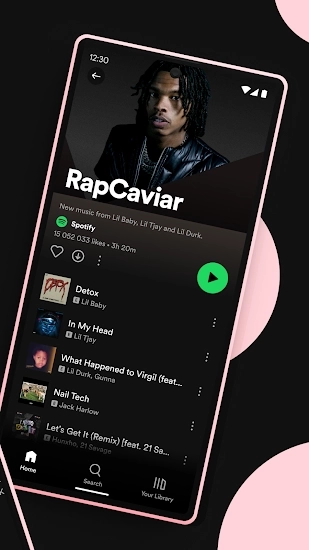 Spotify Listen to new music podcasts and songs Screenshot 2