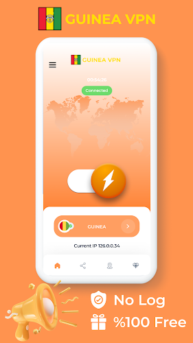Guinea VPN - Private Proxy Screenshot 2