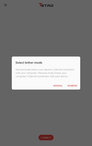 Tetrd: USB Universal Tethering Screenshot 9