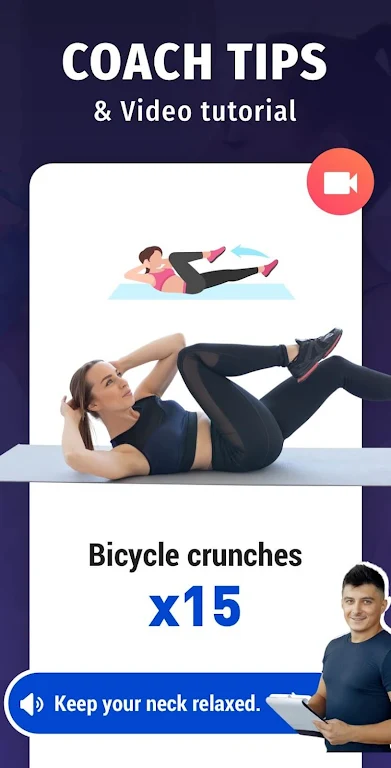 Lose Belly Fat - Abs Workout Screenshot 1