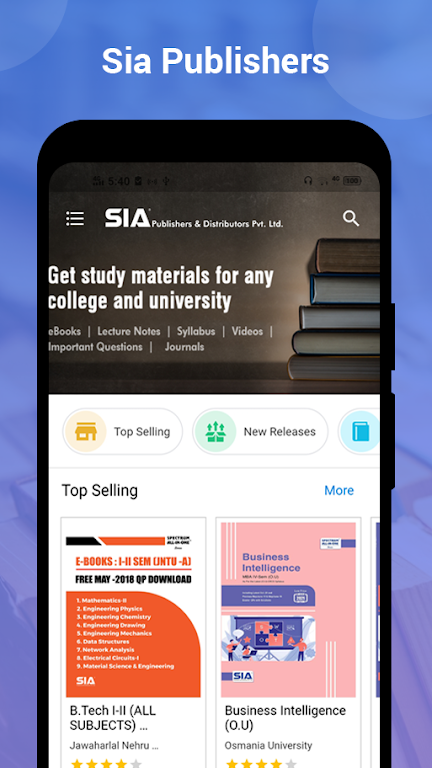 SIA Publishers Screenshot 2