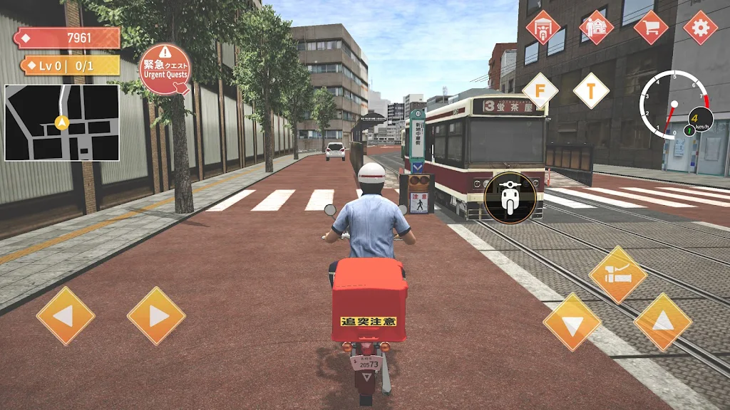 Japan Postman Moto Simulator Screenshot 2