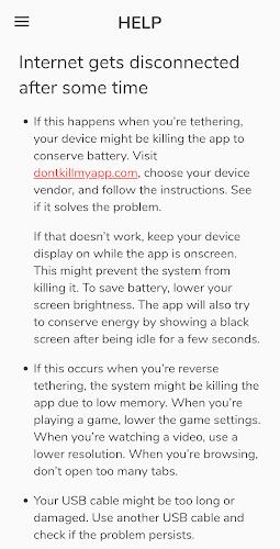 Tetrd: USB Universal Tethering Screenshot 7