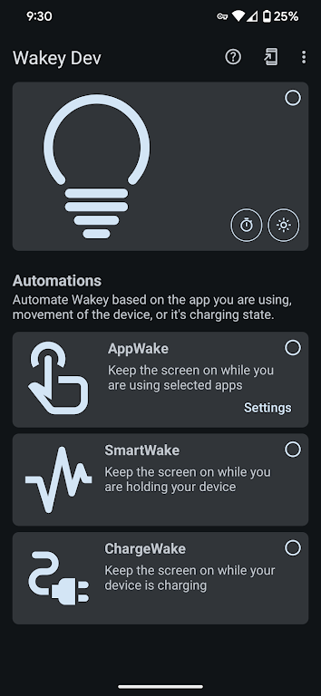 Wakey: Keep Screen On Screenshot 3