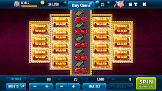 Golden Bars Slots Ultra Casino Screenshot 2