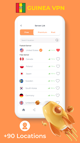 Guinea VPN - Private Proxy Screenshot 3