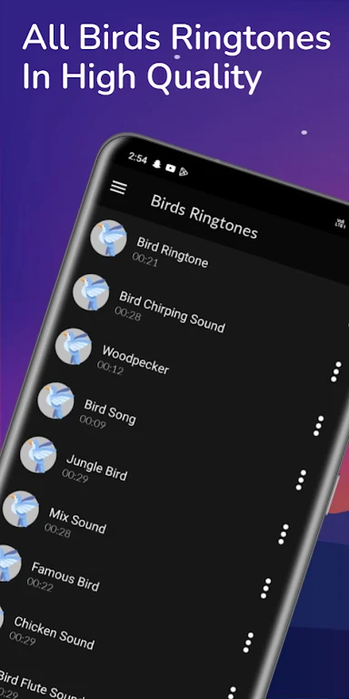 Birds Sounds & Birds Ringtones Screenshot 1