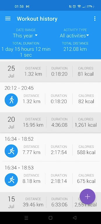 Caynax - Running & Cycling GPS Screenshot 3