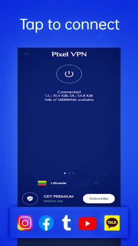 Pixel VPN - Fast & Secure VPN Screenshot 1