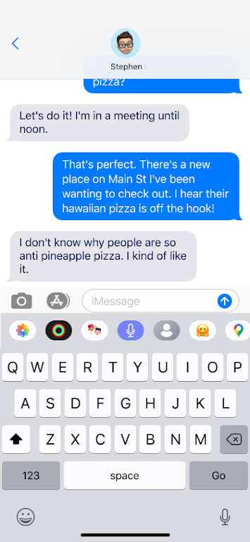 Messages - Texting OS 18 Screenshot 2