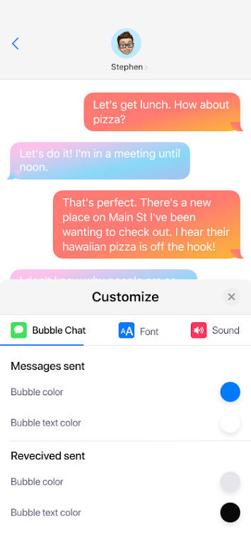 Messages - Texting OS 18 Screenshot 3