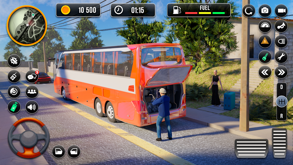 Bus Simulator Coach Game Screenshot 1