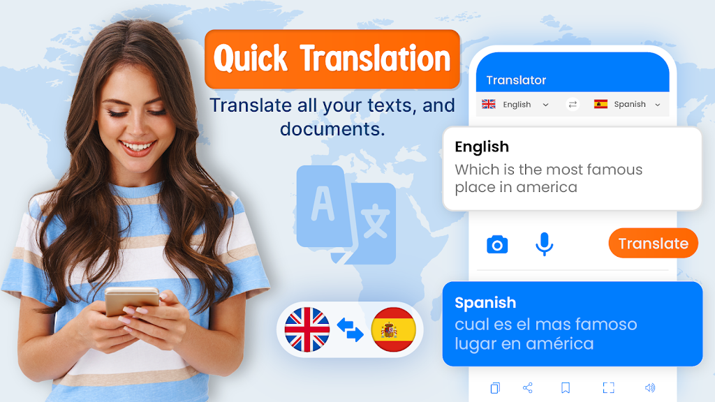 Language Translate App Screenshot 1