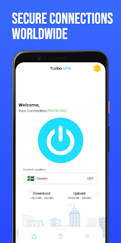 TurboVPN - Fast & Secure Screenshot 2