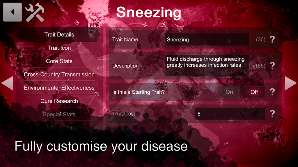 Plague Inc: Scenario Creator Screenshot 2