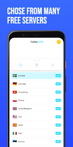 TurboVPN - Fast & Secure Screenshot 1