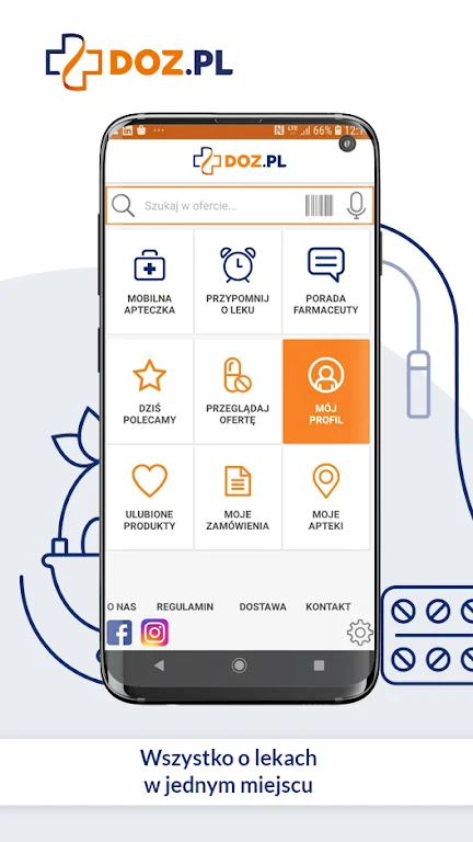 DOZ.pl - wszystko o lekach Screenshot 1