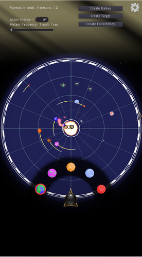 Cosmic Billiard - Demo Screenshot 2