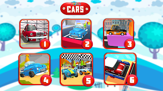 Animated puzzles cars Screenshot 2