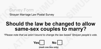 Australian Same Sex Marriage Voting Simulator Screenshot 3