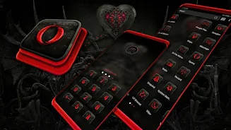 Gothic Machine Heart Theme Screenshot 2