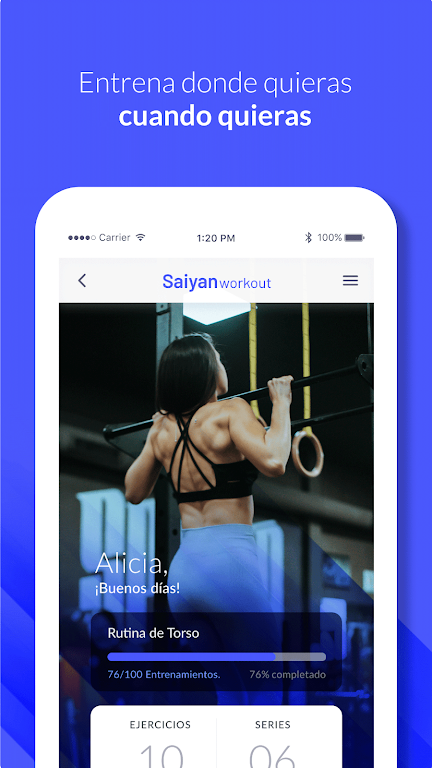 Saiyan Workout - Entrenamiento Screenshot 4