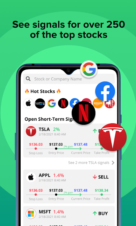 Stocks Tracker & Analysis Screenshot 1