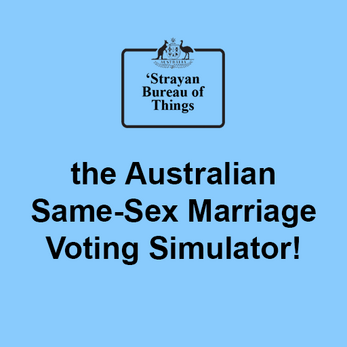 Australian Same Sex Marriage Voting Simulator Screenshot 1