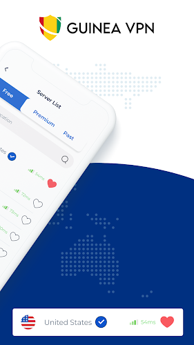 VPN Guinea - Get Guinea IP Screenshot 2