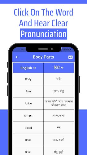 Daily Words English to Marathi Screenshot 3