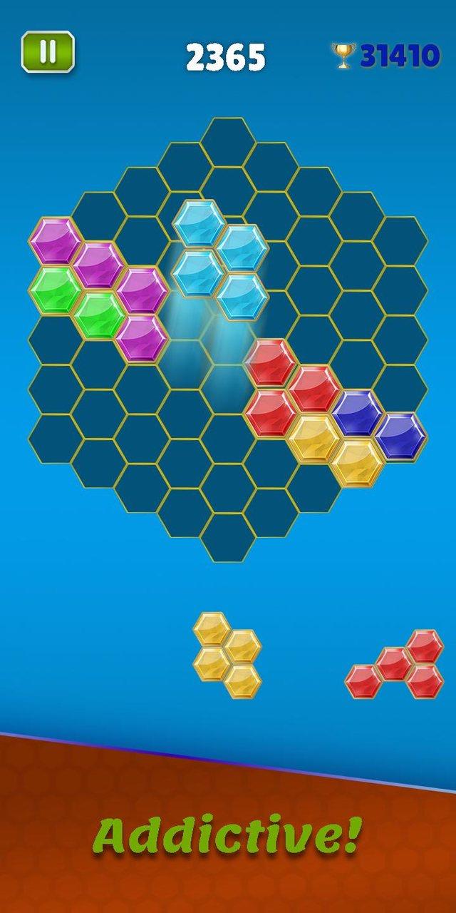 Infinite Hexa! - Block Puzzle Screenshot 3