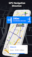 GPS Map Driving Directions Screenshot 1