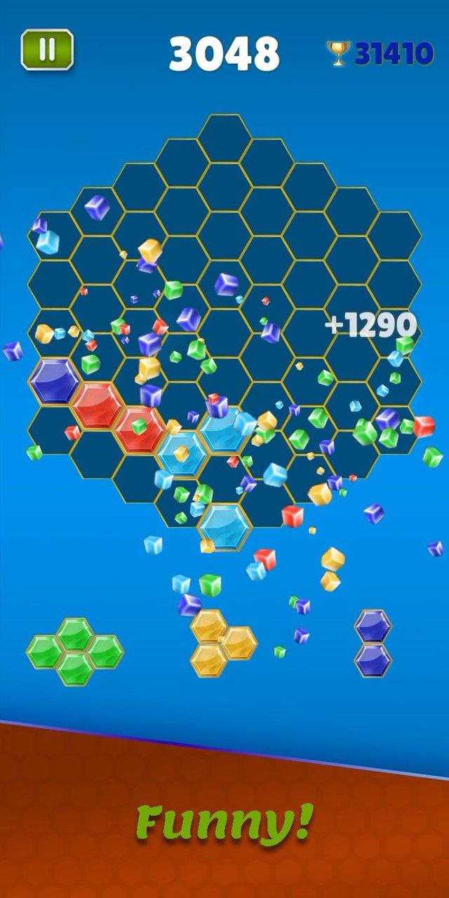 Infinite Hexa! - Block Puzzle Screenshot 5