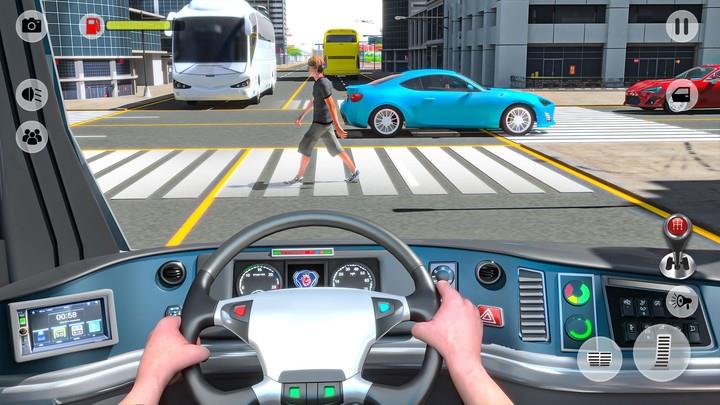 US City Bus Simulator 3d Games Screenshot 1