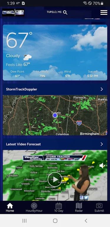 WTVA Weather Screenshot 4