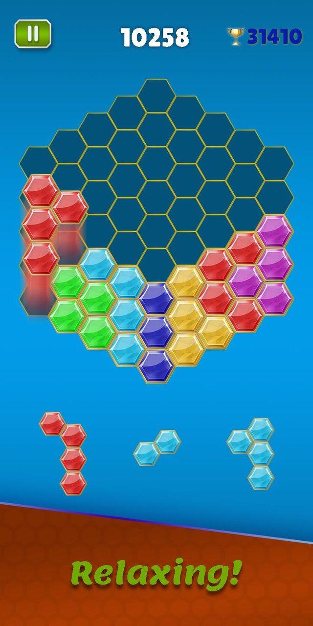 Infinite Hexa! - Block Puzzle Screenshot 4