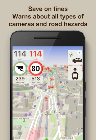 Speed Cameras & HUD Radar Detector ContraCam Screenshot 2