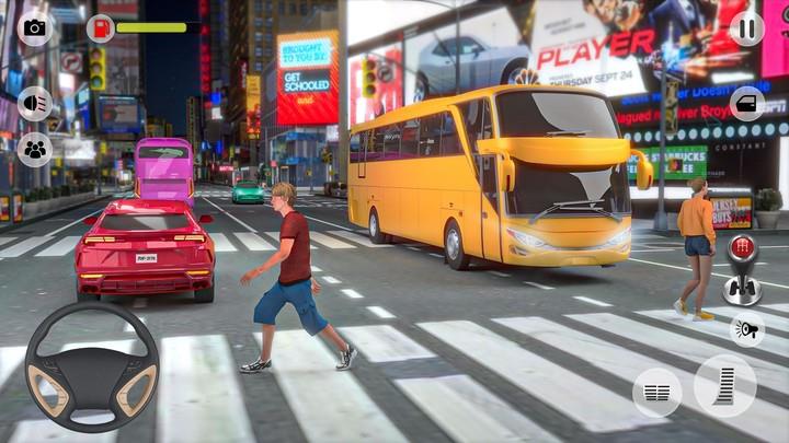 US City Bus Simulator 3d Games Screenshot 4