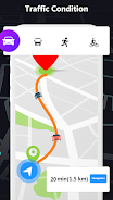 GPS Map Driving Directions Screenshot 2