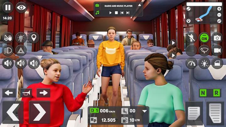US City Bus Simulator 3d Games Screenshot 2
