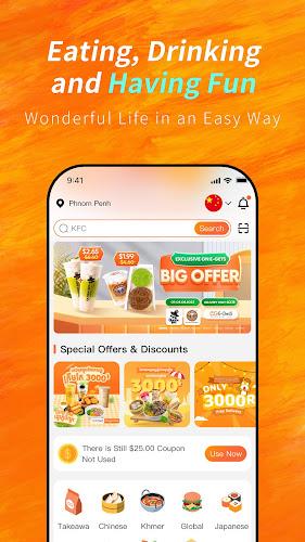 E-GetS : Food & Drink Delivery Screenshot 1