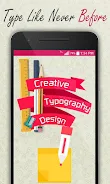 Creative Typography Design Screenshot 1