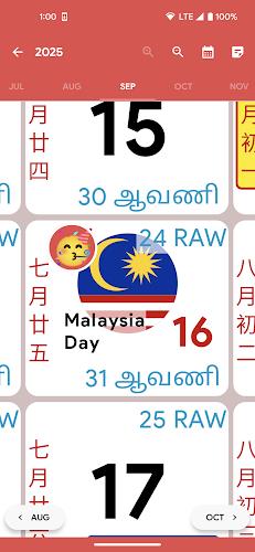 Malaysia Calendar - Calendar2U Screenshot 2