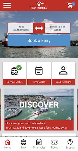 Red Funnel Isle of Wight Ferry Screenshot 2