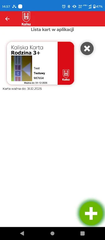 Kaliska Karta Mieszkańca Screenshot 2