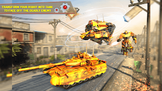 Tank Robot Multi Transform Car Screenshot 7
