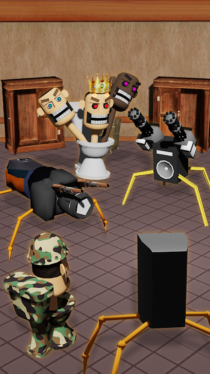 Merge Toilet: Monster Battle Screenshot 3