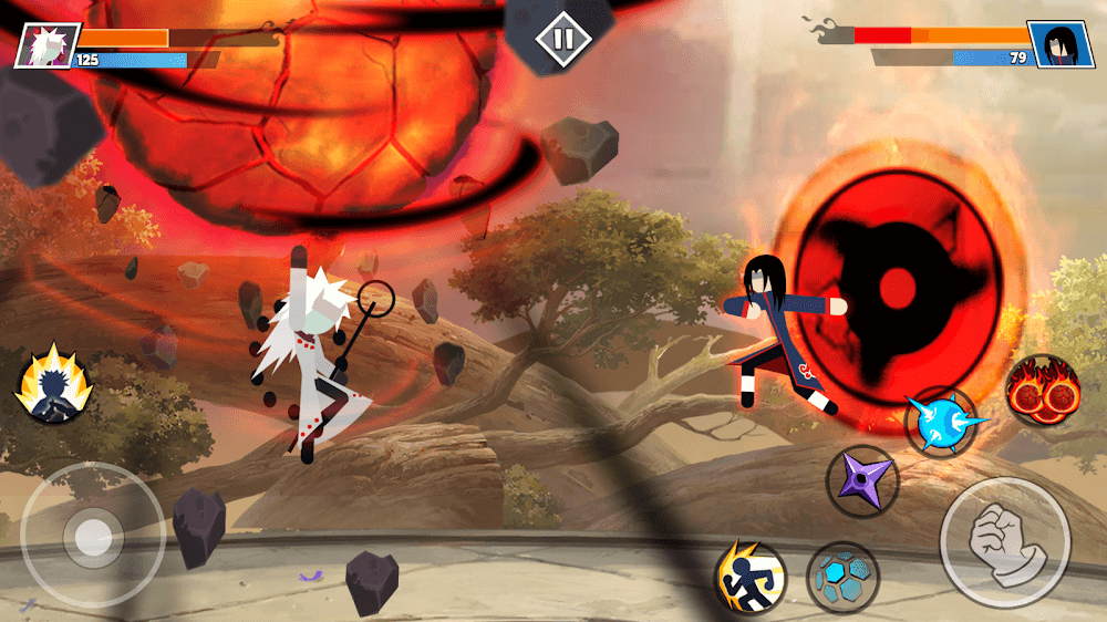 Stickman Shinobi : Ninja Fighting Screenshot 3