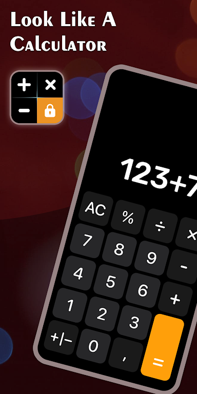 Calculator Lock - Photo Vault Screenshot 1