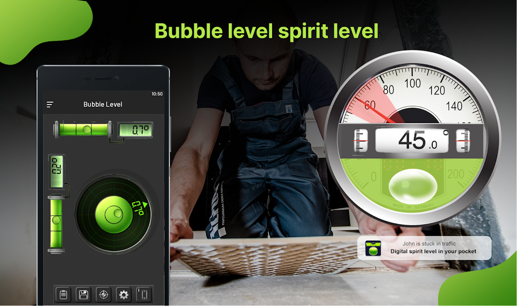 Bubble Level -Spirit Level Screenshot 1
